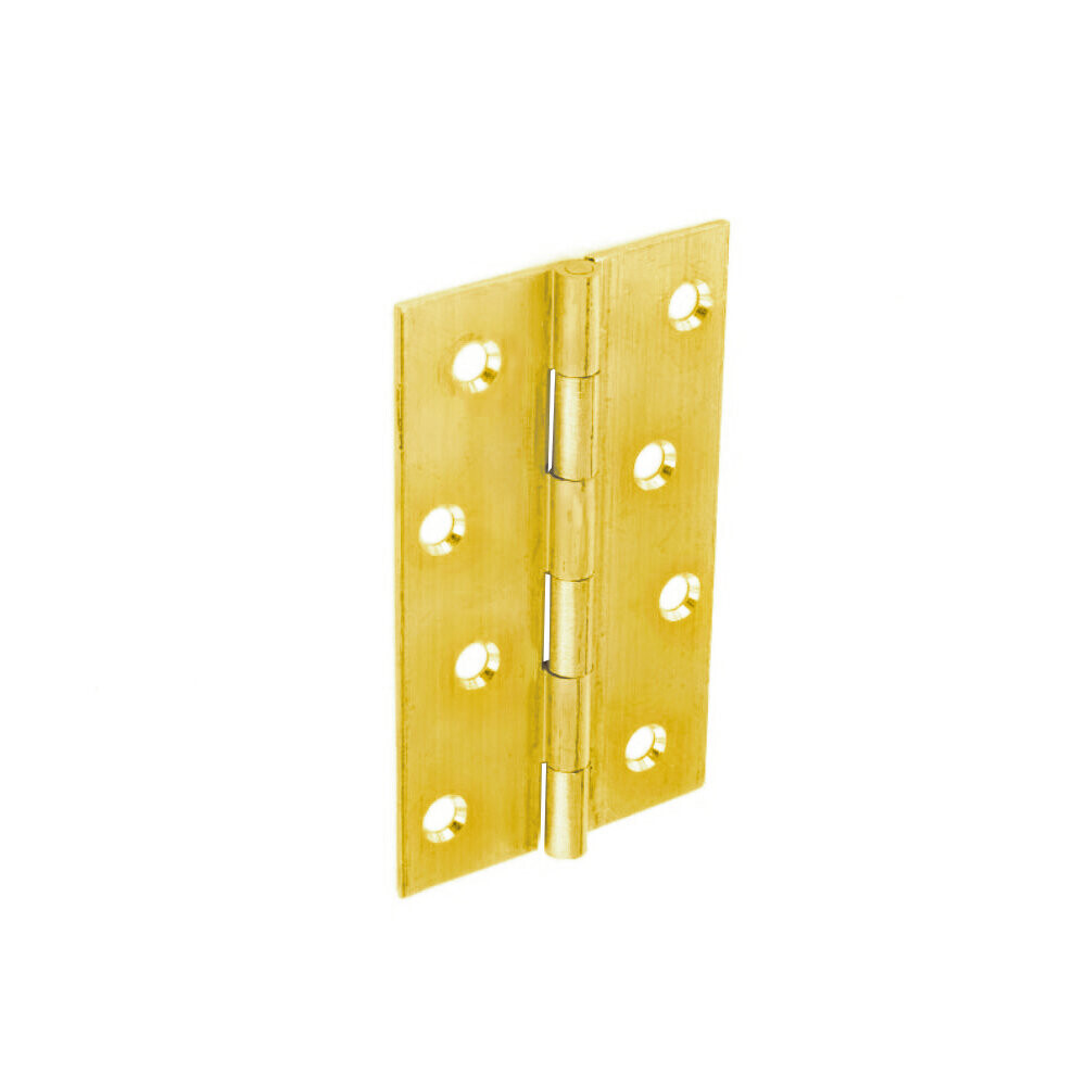 Butt hinges solid drawn Self colour brass