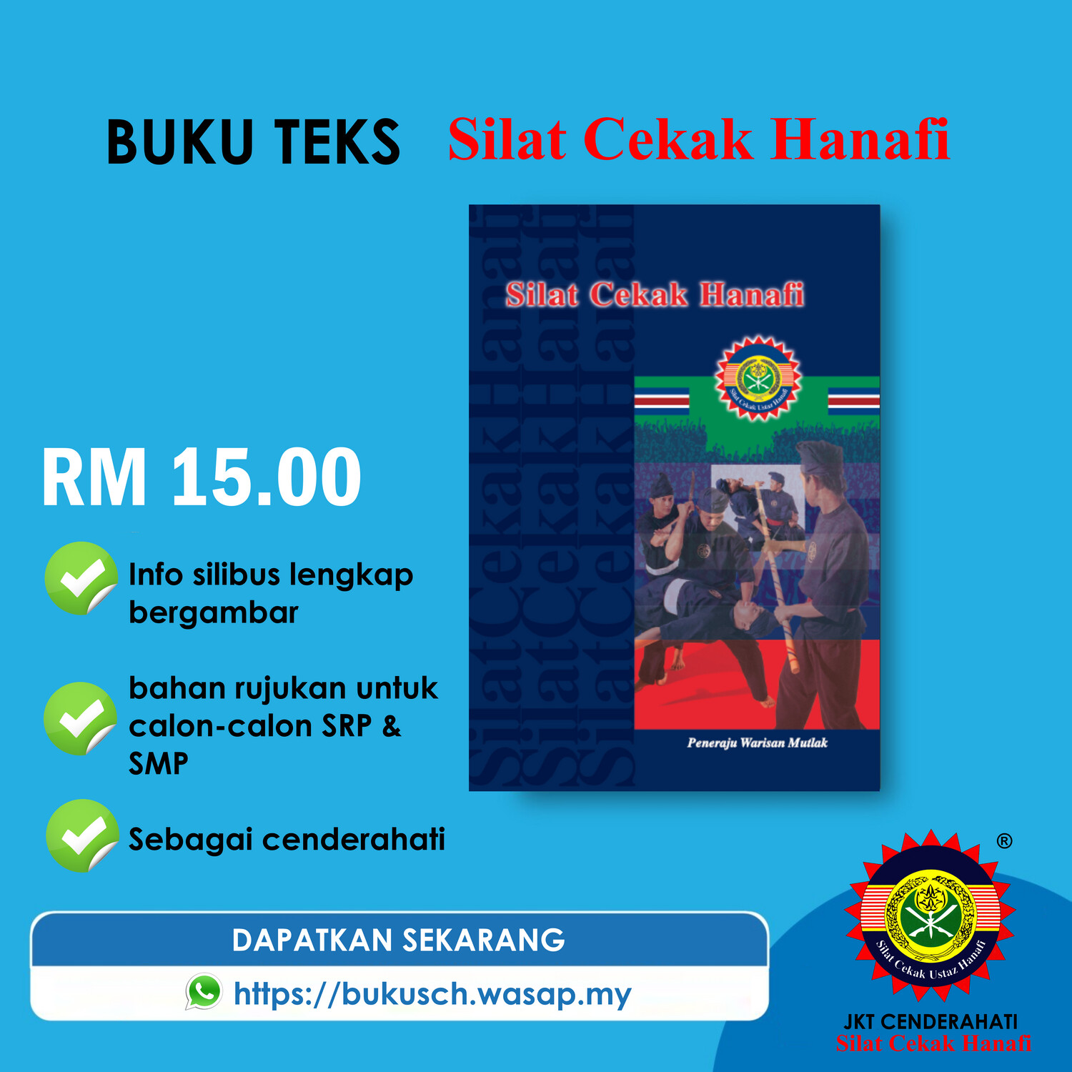 Buku Teks Rasmi Silat Cekak Hanafi​