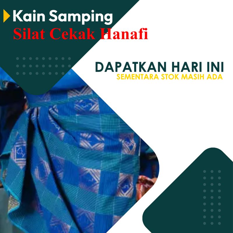 Kain Samping / Pra Tempahan Selendang Silat Cekak Hanafi