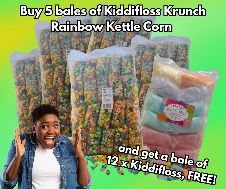 SPRING SPECIAL - Rainbow Kettle Corn!