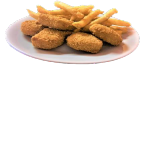 Chicken Nuggets with Fries