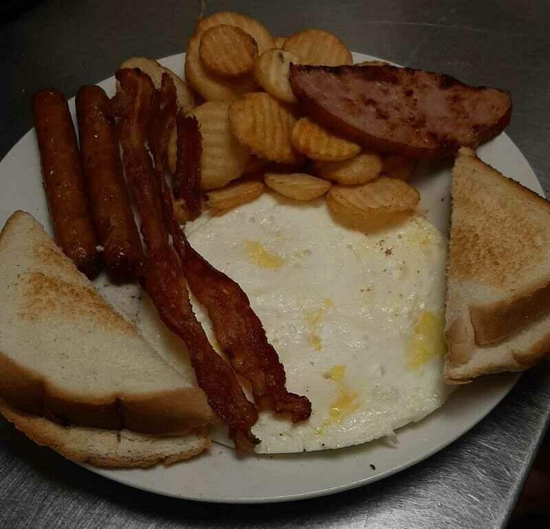Hungry Man's Breakfast
