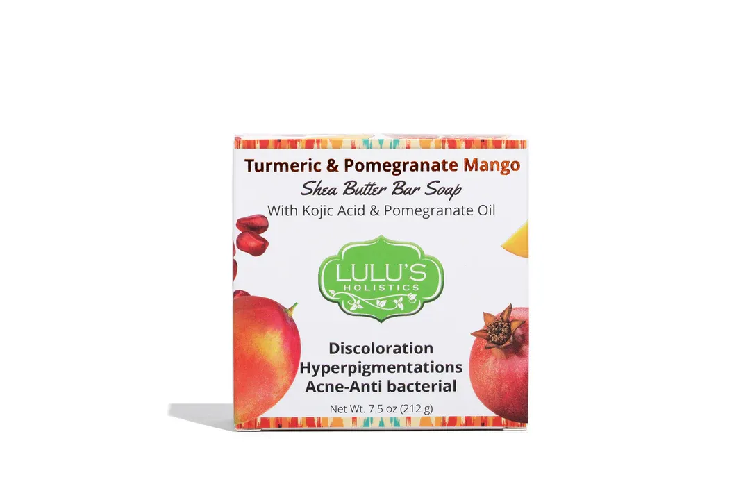 Turmeric Pomegranate Mango &amp; Kojic Acid Shea Butter Soap