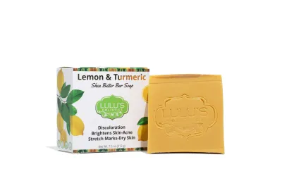 Lemon &amp; Turmeric Shea Butter Bar Soap
