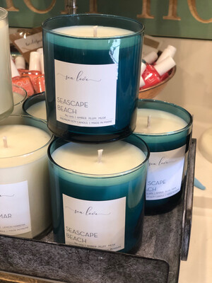 Aptos CA Candle In Teal Vessel