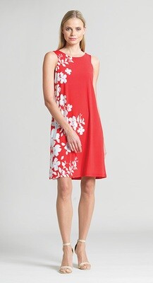 CSW Slvless Floral Swing Dress