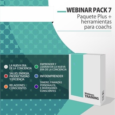 Video Cursos 7:
PACK COACH (Pack Full + Herramientas para Terapeutas y Coach's) Video Cursos 7:
PACK COACH (Pack Full + Herramientas para Terapeutas y Coach's)