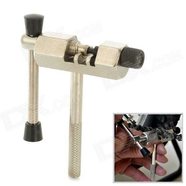 Herramienta de reparación de cortador de divisor de cadena de acero para bicicleta  - Plata