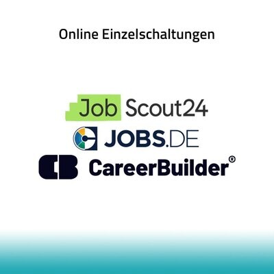 Jobscout24.de / Jobs.de / Careerbuilder.de - Anzeigen-Einzelschaltungen