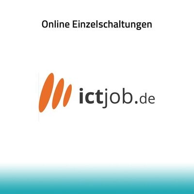 ICTjob.de - Anzeigen-Einzelschaltungen