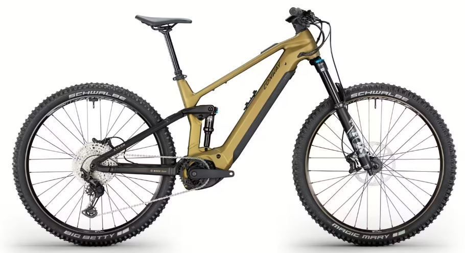 Xyron ST 5.0 Fully Suspension bronze/black 800Watt Akku Bosch Gen 5. 100Nm