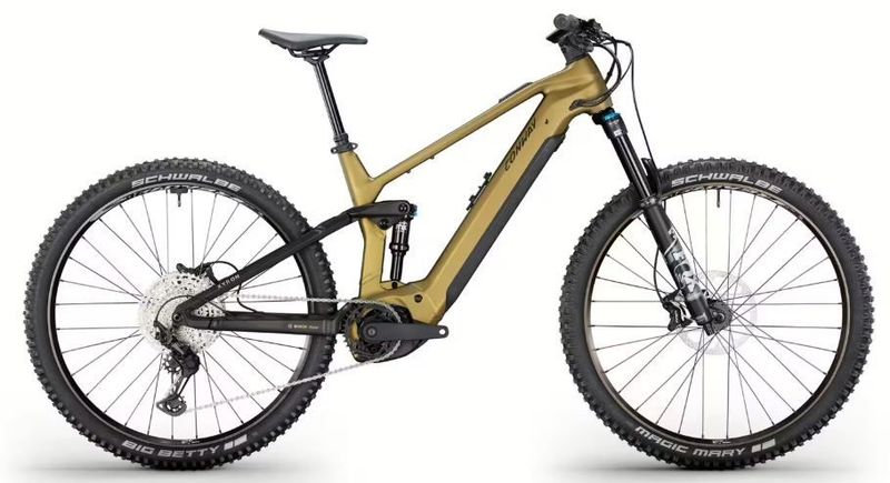 Xyron ST 5.0 Fully Suspension bronze/black 800Watt Akku Bosch Gen 5. 100Nm