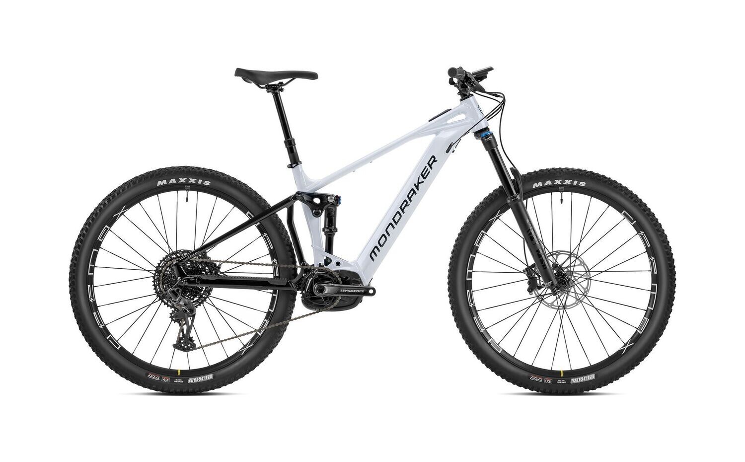 Mondraker Chaser R E-Bike Fully 750Watt white/black Ausstellungsstück