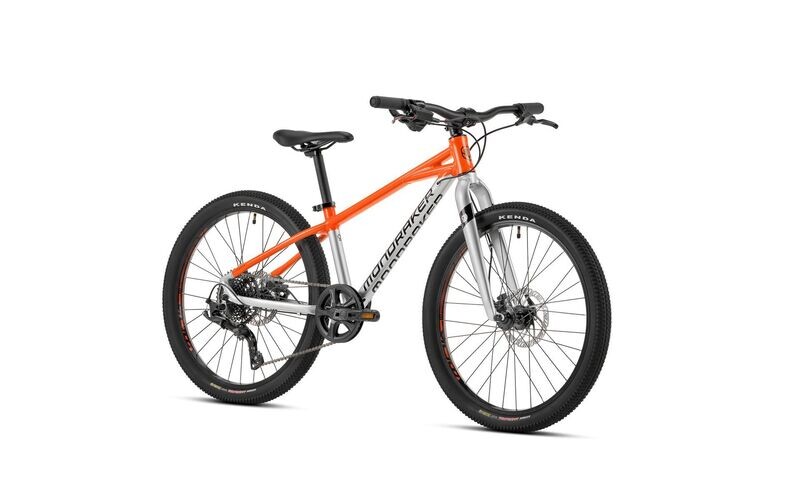 Mondraker Leader 24" silber/orange 8-Gang Kids MTB