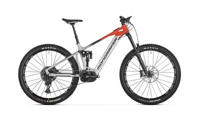 Mondraker Crafty R 2024 silver/red/gray E-Fully Testrad Preis auf Anrage