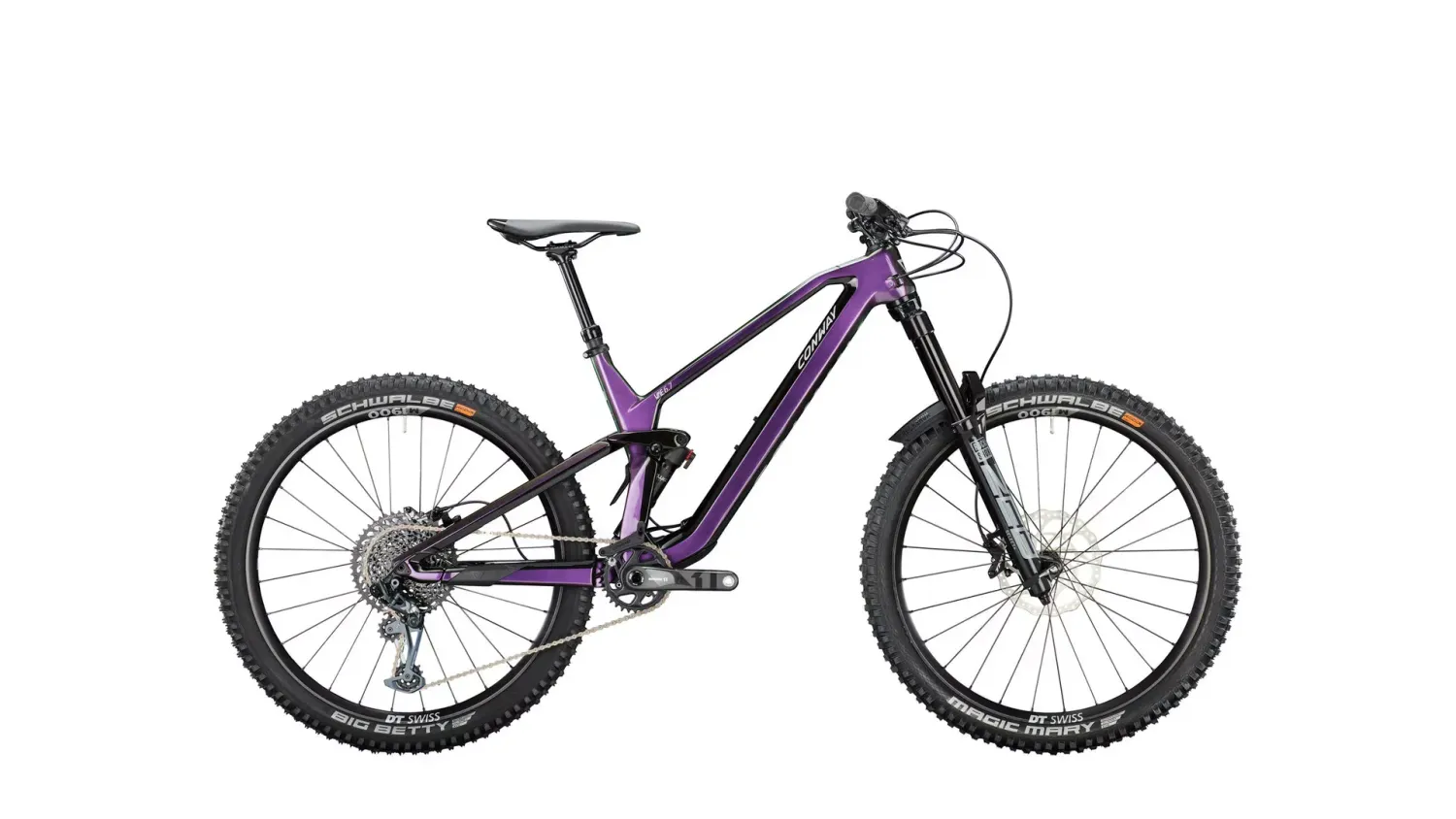 Conway WME 6.7 Fully Carbon colerful