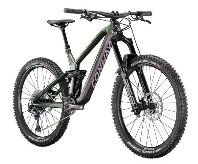 Conway WME 6.7 Fully Carbon colerful