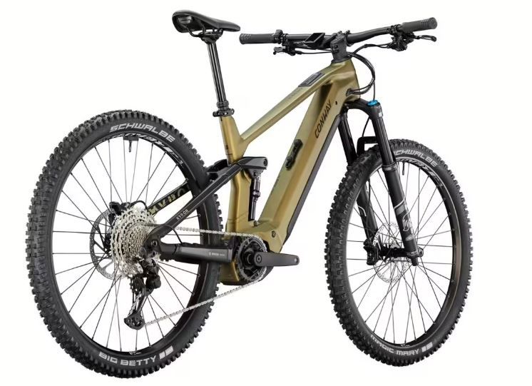 Caonway Xyron ST 5.0 Fully Suspension bronze/black 800Watt Akku Bosch Gen 5. 100Nm