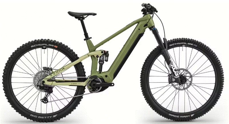 Xyron LT 6.0 Full Suspension olive matt / dusty yellow