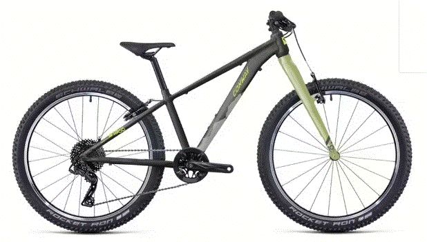 Razz 2.0 Kinder anthracite matt / dusty yellow 20"