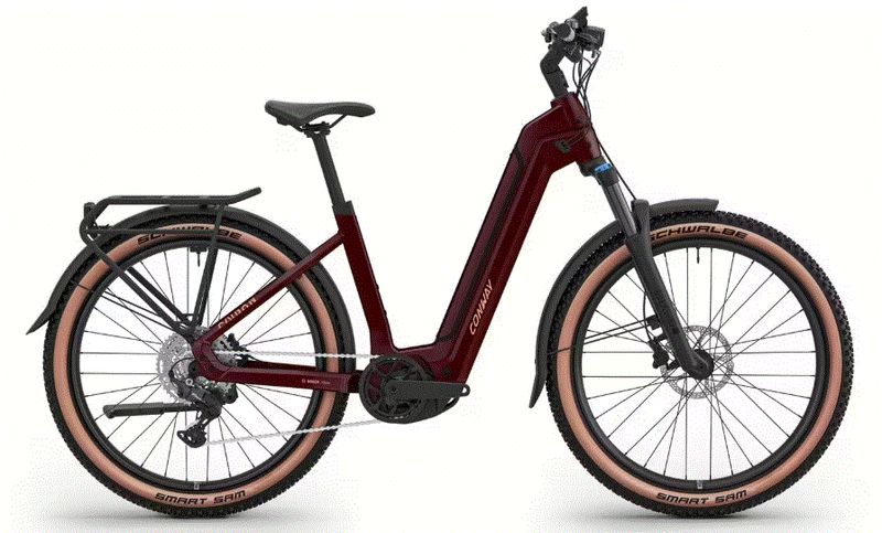 Conway Cairon C 1.0 800 burgundy matt / pastel orange matt