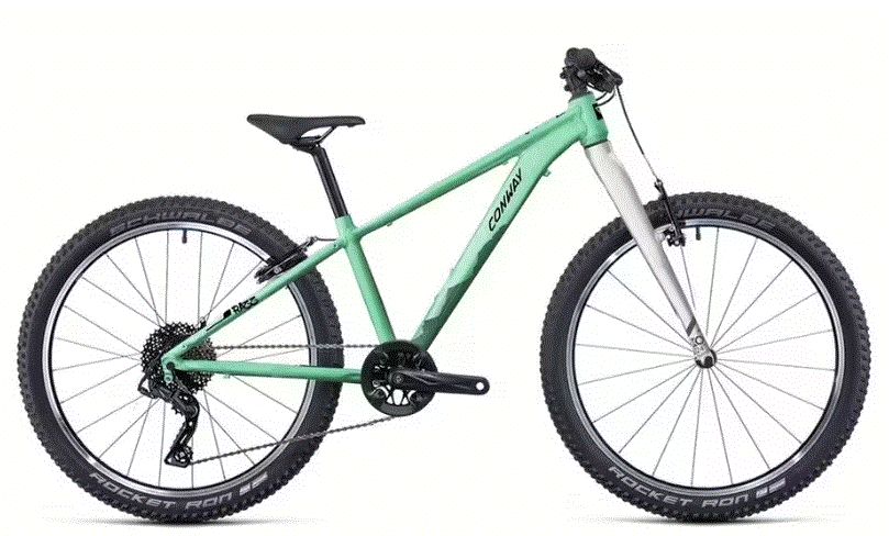 Razz 2.4 Jugend mint / white 24"