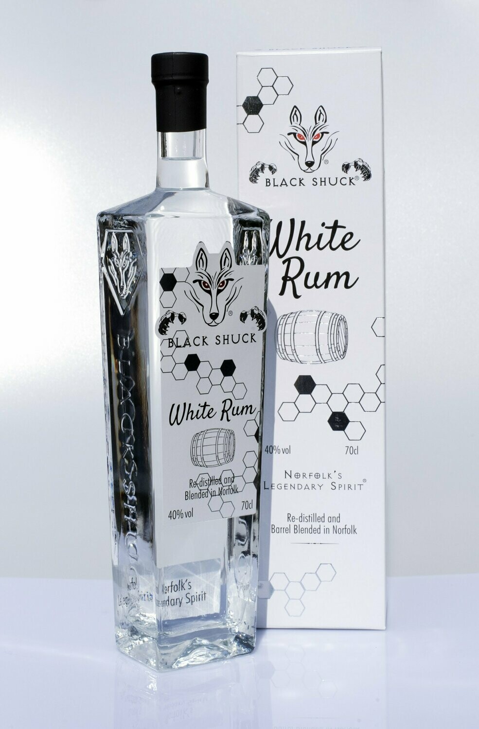 Black Shuck White Rum 40% vol