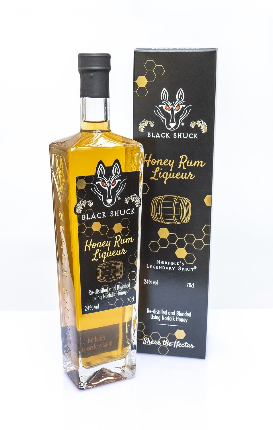 Black Shuck Honey Rum Liqueur 24% vol