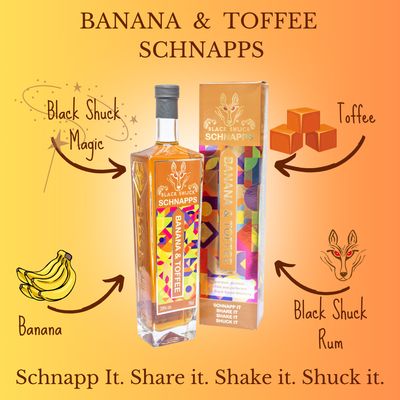BLACK SHUCK BANANA & TOFFEE SCHNAPPS