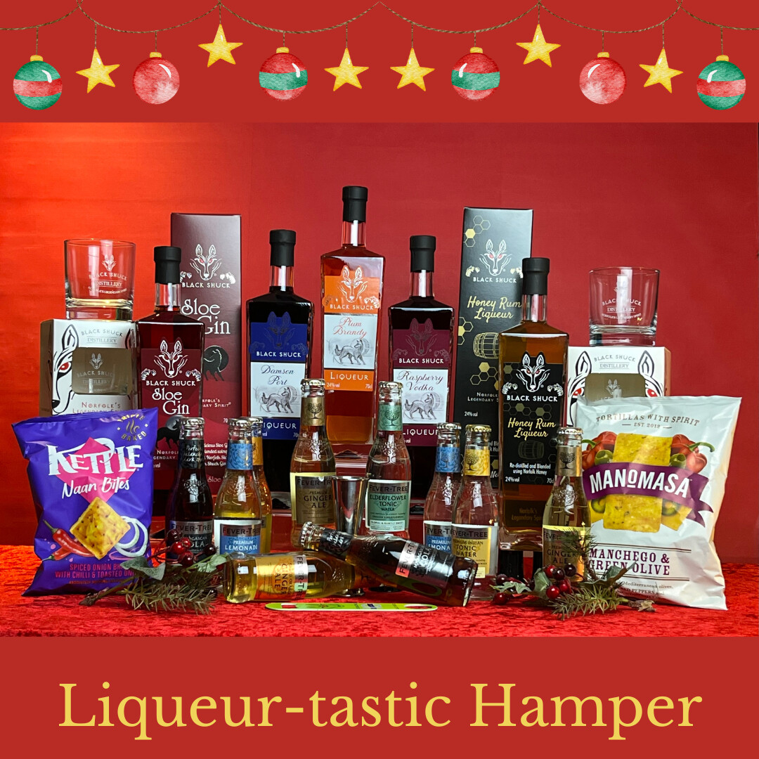 Black Shuck Festive Liqueur Hamper. £190 Delivered Black Shuck Festive Liqueur Hamper. £190 Delivered