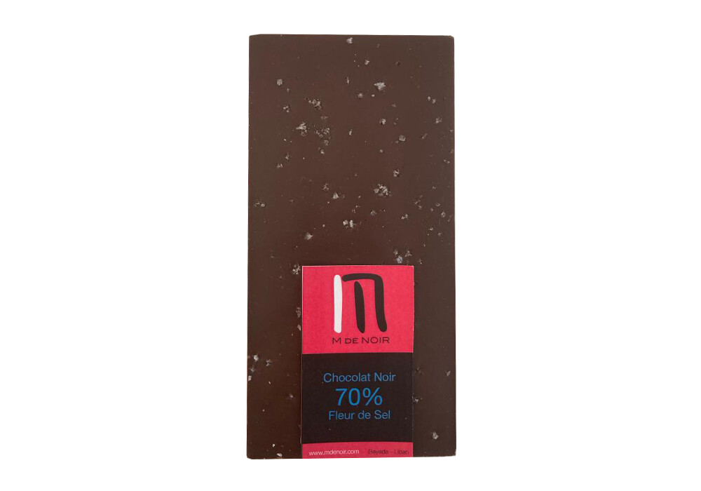 Dark Chocolate Sea Salt Bar Dive Into Our World Of Chocolate M De Noir Store