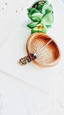 Recycled Wood Necklace
