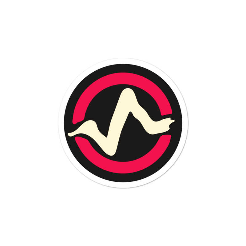 Round bubble-free stickers