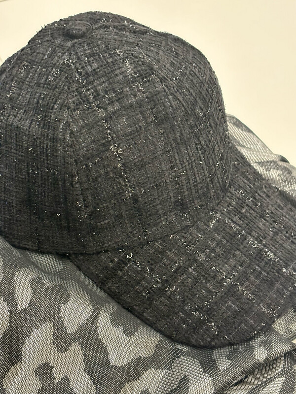 Casquette tweed