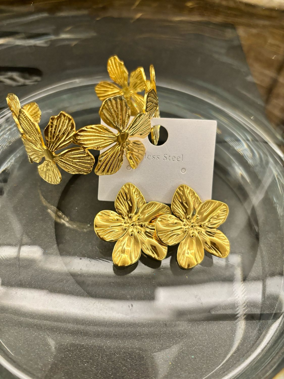 Boucles fleurs