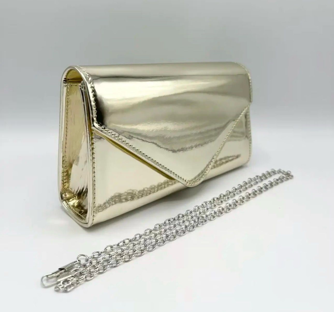 Sac minaudière verni 