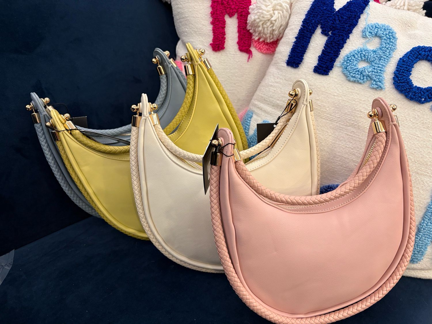 Sac demi lune pastel printemps 2026 Luna 