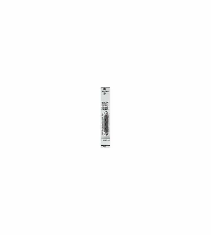 RS2423SP - Carte 4 entrées micro + talkback SOUNDCRAFT