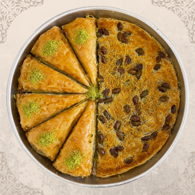 Bakllava &amp; Kadaif me stika Trekëndësh