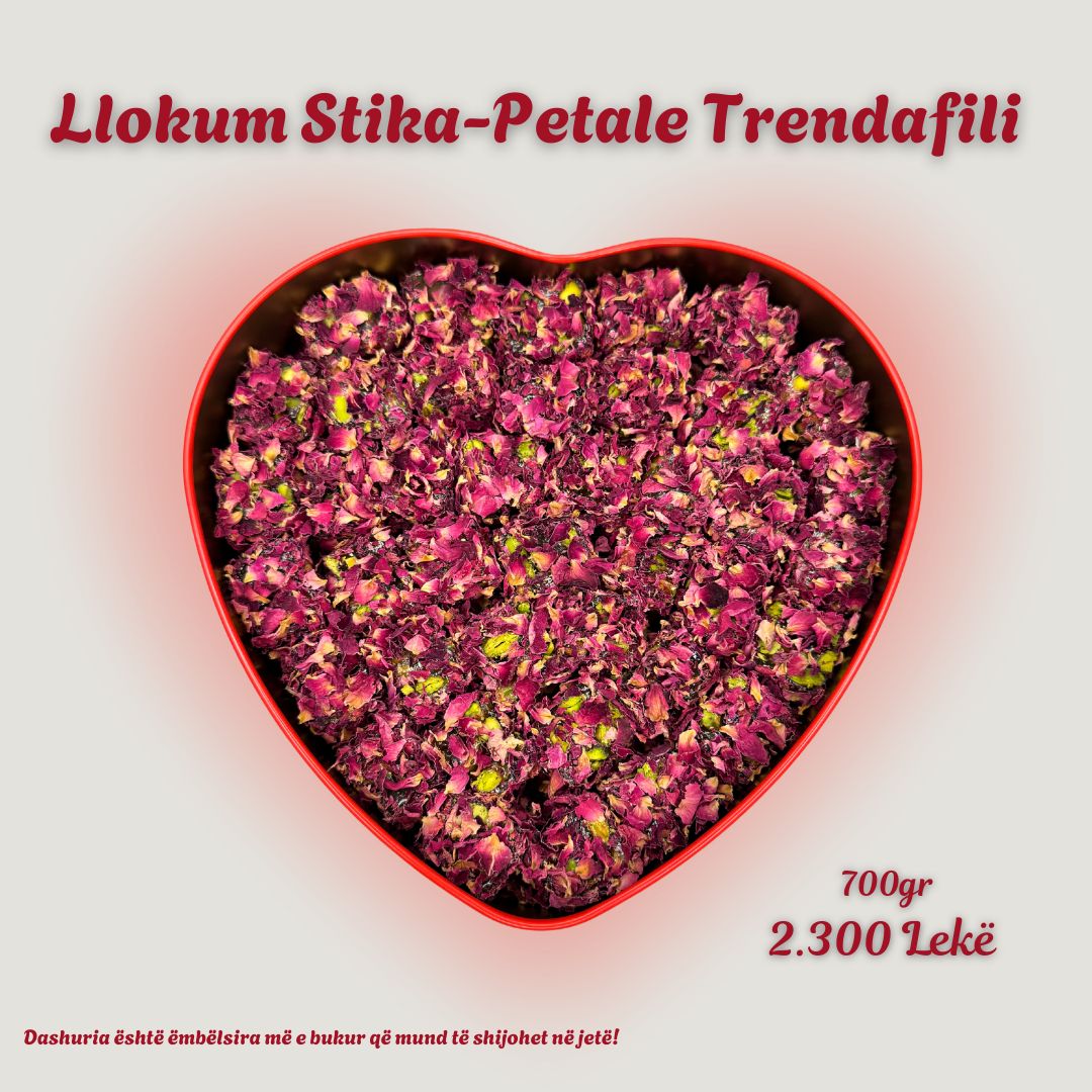 Llokum Stika-Petale Trëndafili❤️