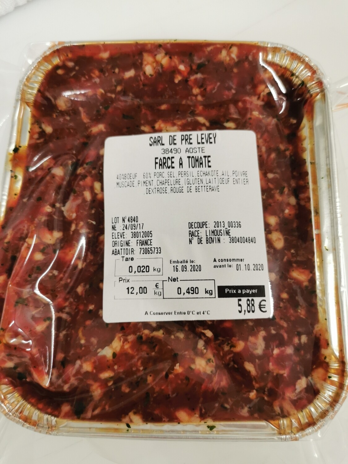 Farce à tomates