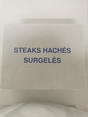 Cartons de steaks hachés