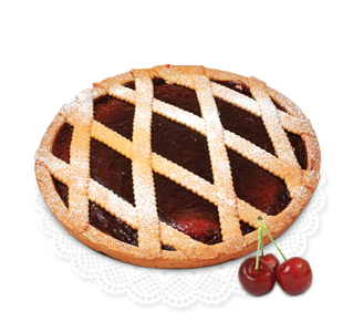 Crostata alle Ciliegie Senza Lattosio By RicCettario