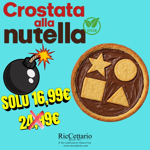 Crostata con Nutella Vegan