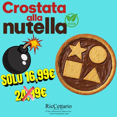 Crostata con Nutella Vegan