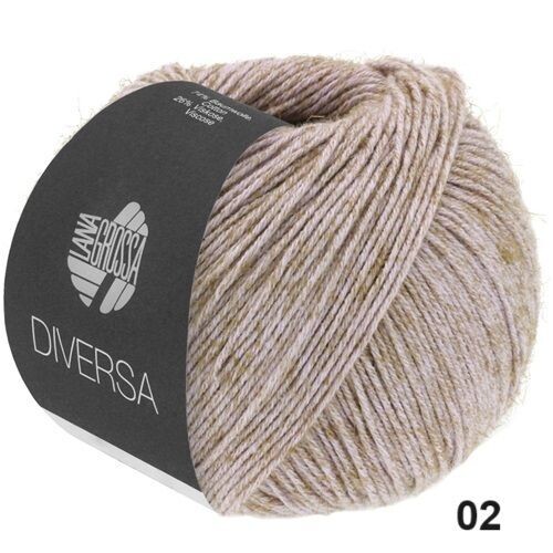 DIVERSA, Farbe & Bestand: 2= Rosabeige