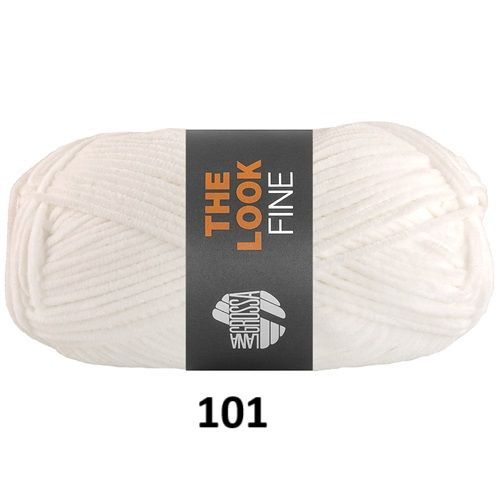 THE LOOK FINE, Farbe & Bestand: 101-Weiß