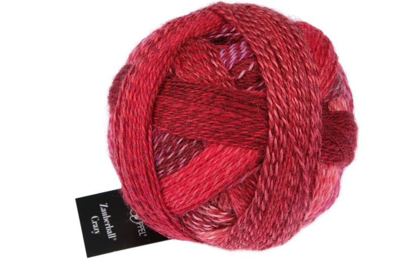 Crazy Zauberball® Rot im Anzug 14032 Crazy Zauberball® Rot im Anzug 14032