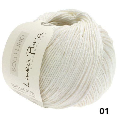 SOLO LINO Linea Pura, Farbe & Bestand: 01-Weiß