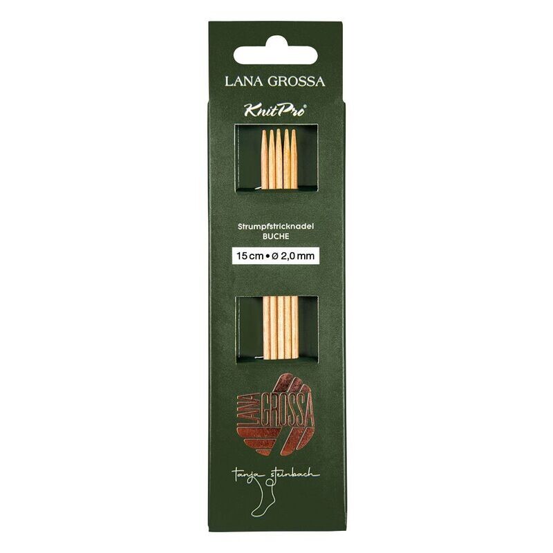 Nadelspiel BUCHE 15 cm 2-4 mm, ab Nadelspiel BUCHE 15 cm 2-4 mm, ab